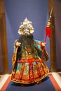 Asia Chinese, Beijing, Chinese Art Museum, indoor exhibition hallÃ¯Â¼Å puppetÃ¯Â¼ÅChinese traditional opera characters